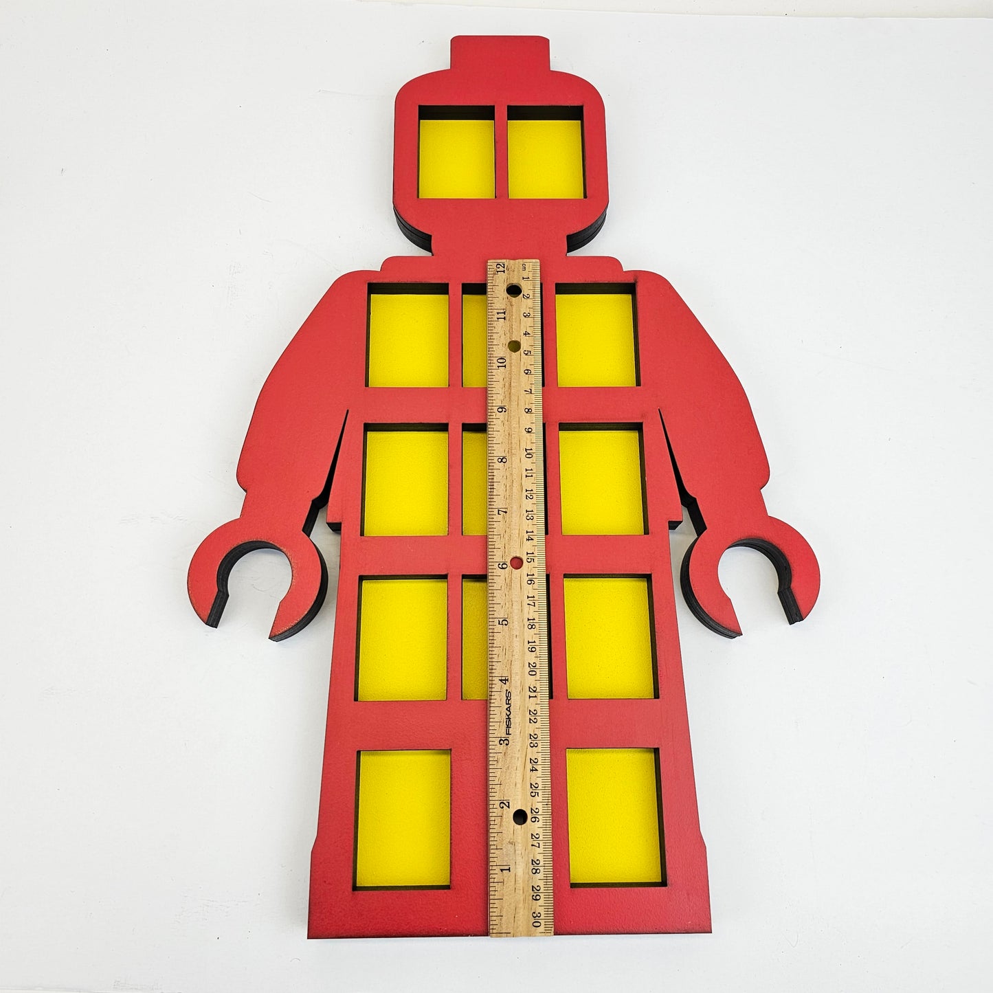 Custom Laser-Crafted LEGO Minifigure Display Stand