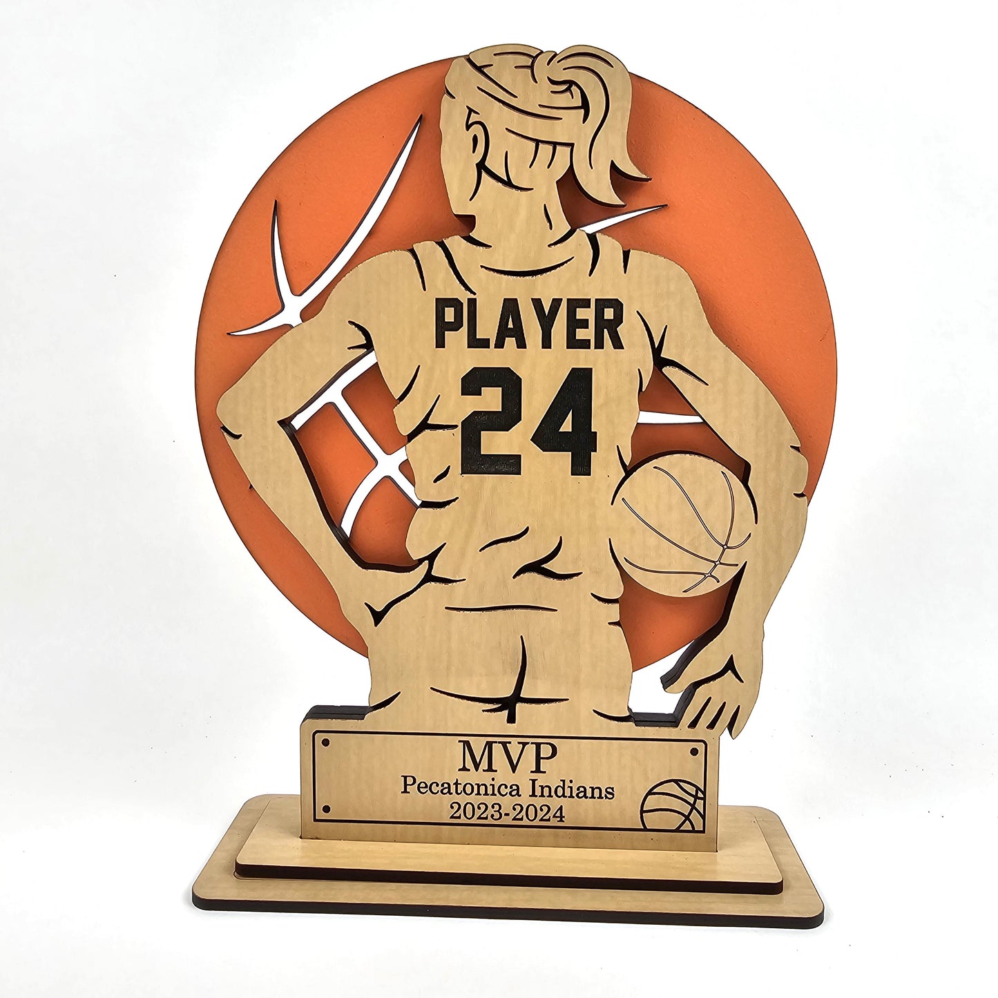 Customizable Basketball Trophies