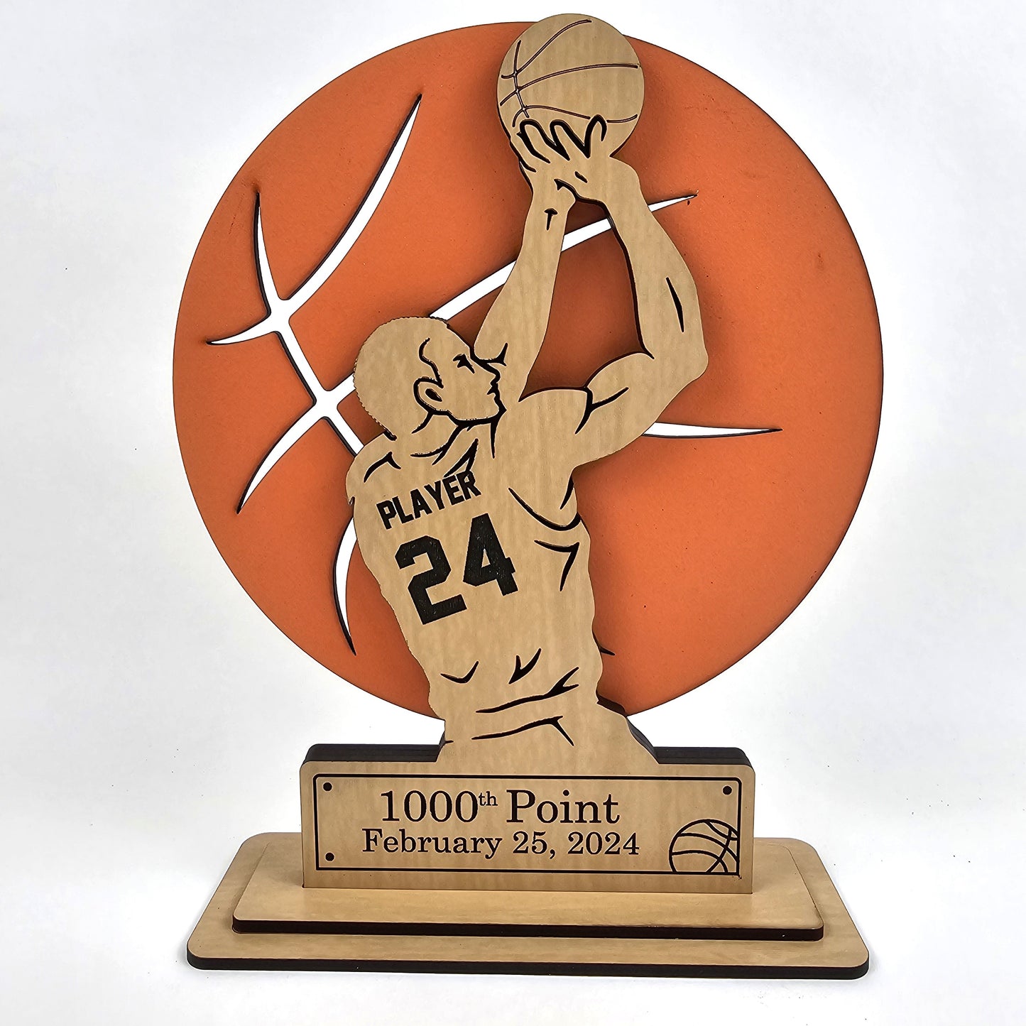 Customizable Basketball Trophies