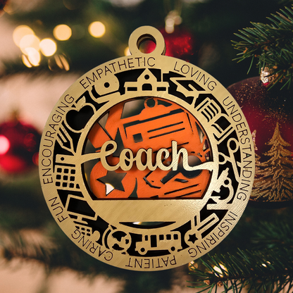 Personalized Educational Ornaments