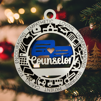 Personalized Educational Ornaments