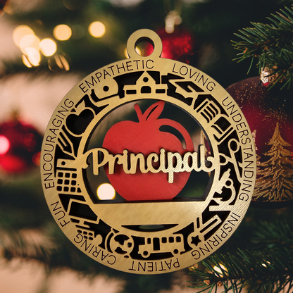 Personalized Educational Ornaments