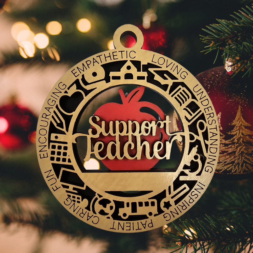 Personalized Educational Ornaments