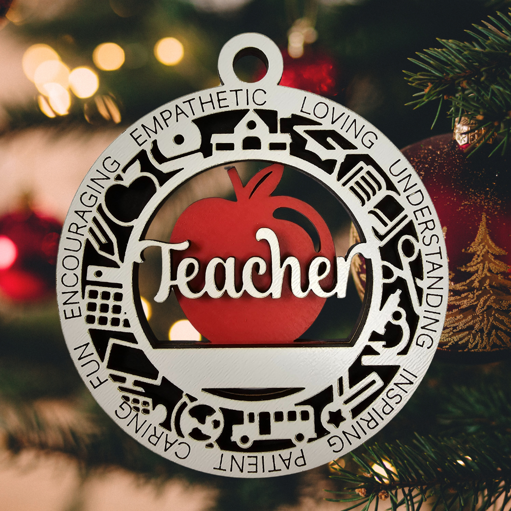 Personalized Educational Ornaments