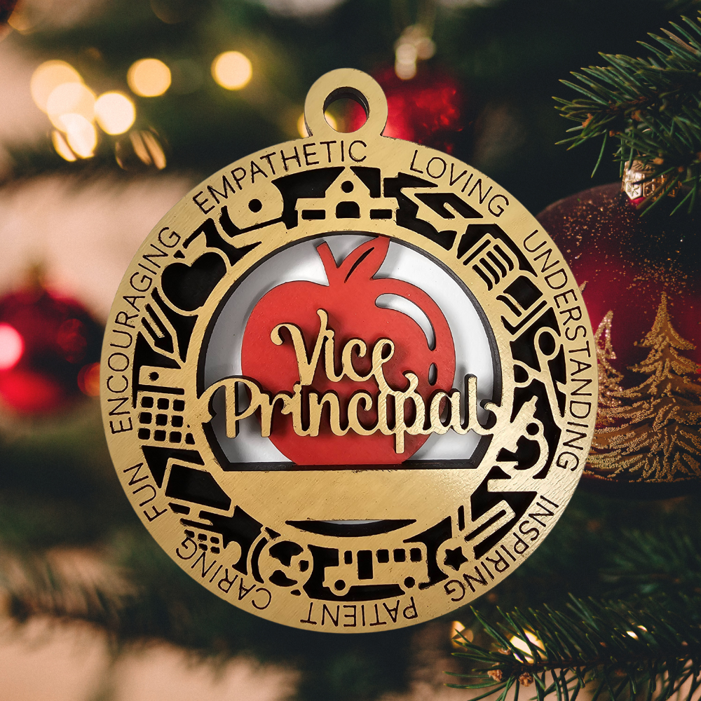 Personalized Educational Ornaments